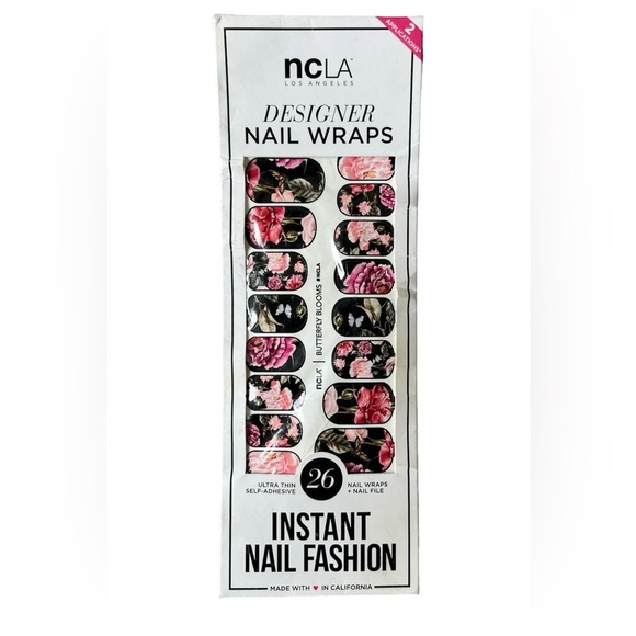 NCLA Designer Nail Wraps | Floral - Picture 1 of 2